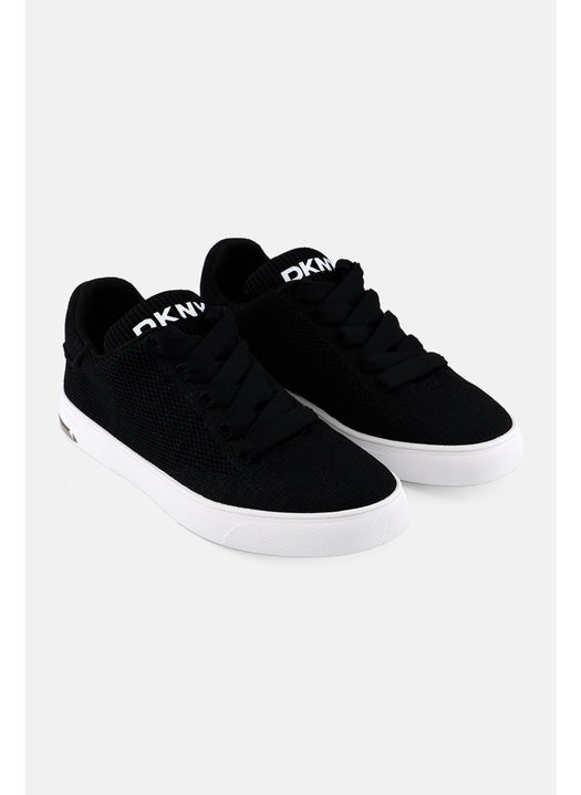 Women Abeni Knit Lace Up Shoes, Black