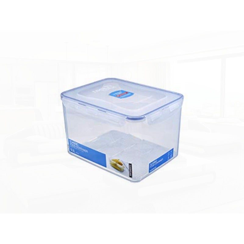 Lock and Lock Classics Tall Rectangular Food Container 9 L Clear - Image 1
