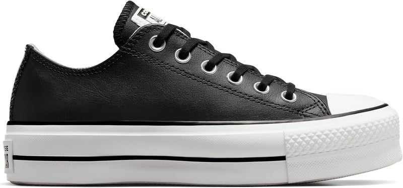 Converse Chuck Taylor All Star Low Top Platform Leather Sneakers