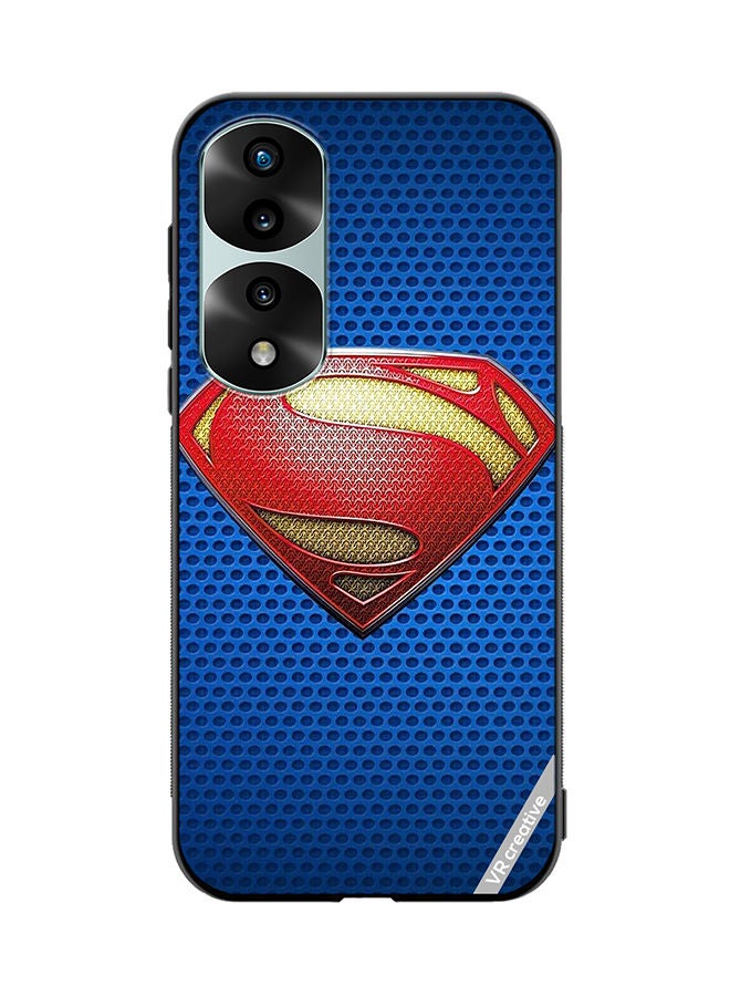VR CREATIVE Protective Case Cover For Honor 70 Pro plus Superman Logo Design Multicolour - Image 1