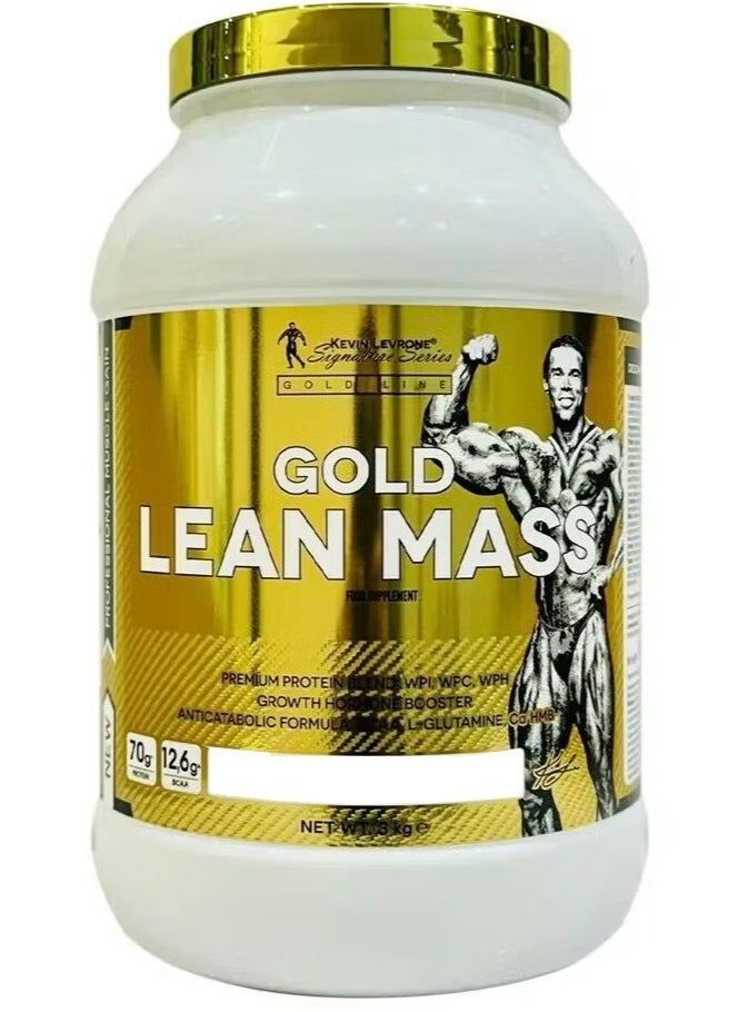 KEVIN LEVRONE Gold Lean Mass Bunty Flavour,70g of Protein Per Serving 3 Kg 
