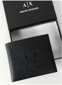 Armani Exchange Armani Exchange Wallet For Men-Black  - Image 3
