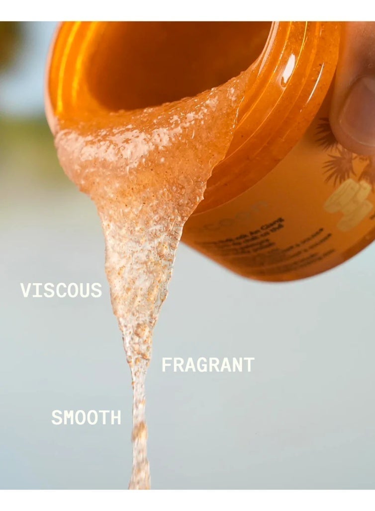 The Cocoon Original Vietnam An Giang Palmyra Sugar Body Polish, Exfoliating Body Scrub for Glowing Skin, Pentavitin Macadamia Oil Moisturizing Treatment, Vegan Cruelty Free Skincare, 200ml - Image 4