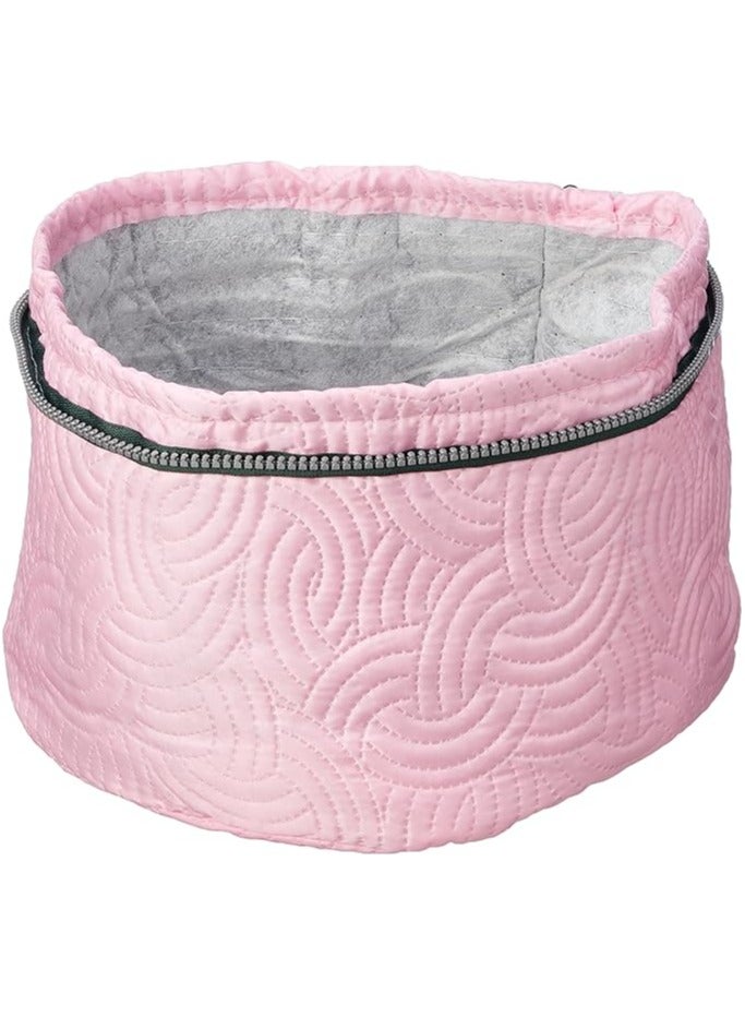 Electronic Constant Temperature Hair Care Cap – Adjustable Heated Hair Steaming Cap for Deep Conditioning, Nourishing and Repairing Damaged Hair, Salon Spa Treatment at Home – Pink - Image 3