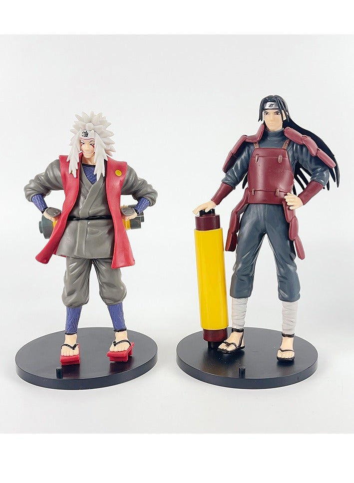 عام ناروتو أنيمي الشكل نموذج زخرفة أوتشيبا ايتاشي كاكاشي ساسكي جاء حول دمى لتقديم الهدايا للجماهير والأصدقاء (18-19cm) - Image 3