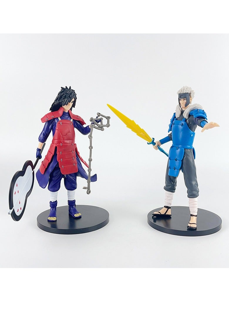 عام ناروتو أنيمي الشكل نموذج زخرفة أوتشيبا ايتاشي كاكاشي ساسكي جاء حول دمى لتقديم الهدايا للجماهير والأصدقاء (18-19cm) - Image 4