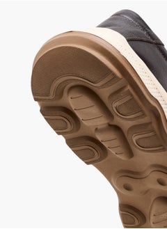 DUCHINI Men's Textured Slip-On Mocassins  - Image 5