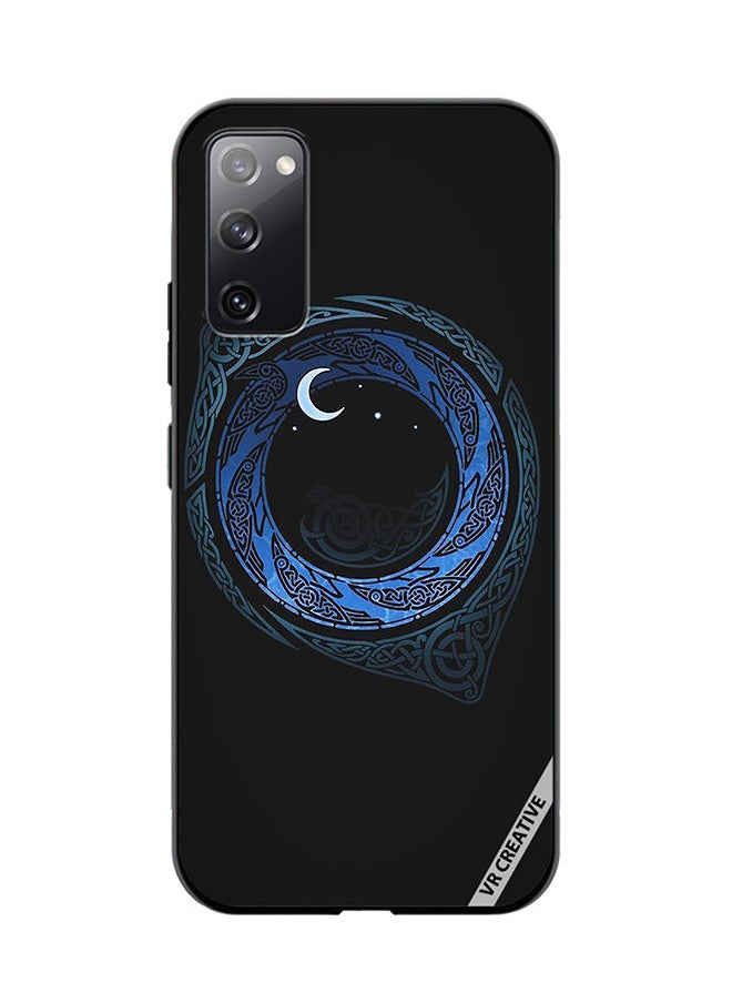 Protective Case Cover For Samsung Galaxy S20 FE 5G Moonlight Design Multicolour