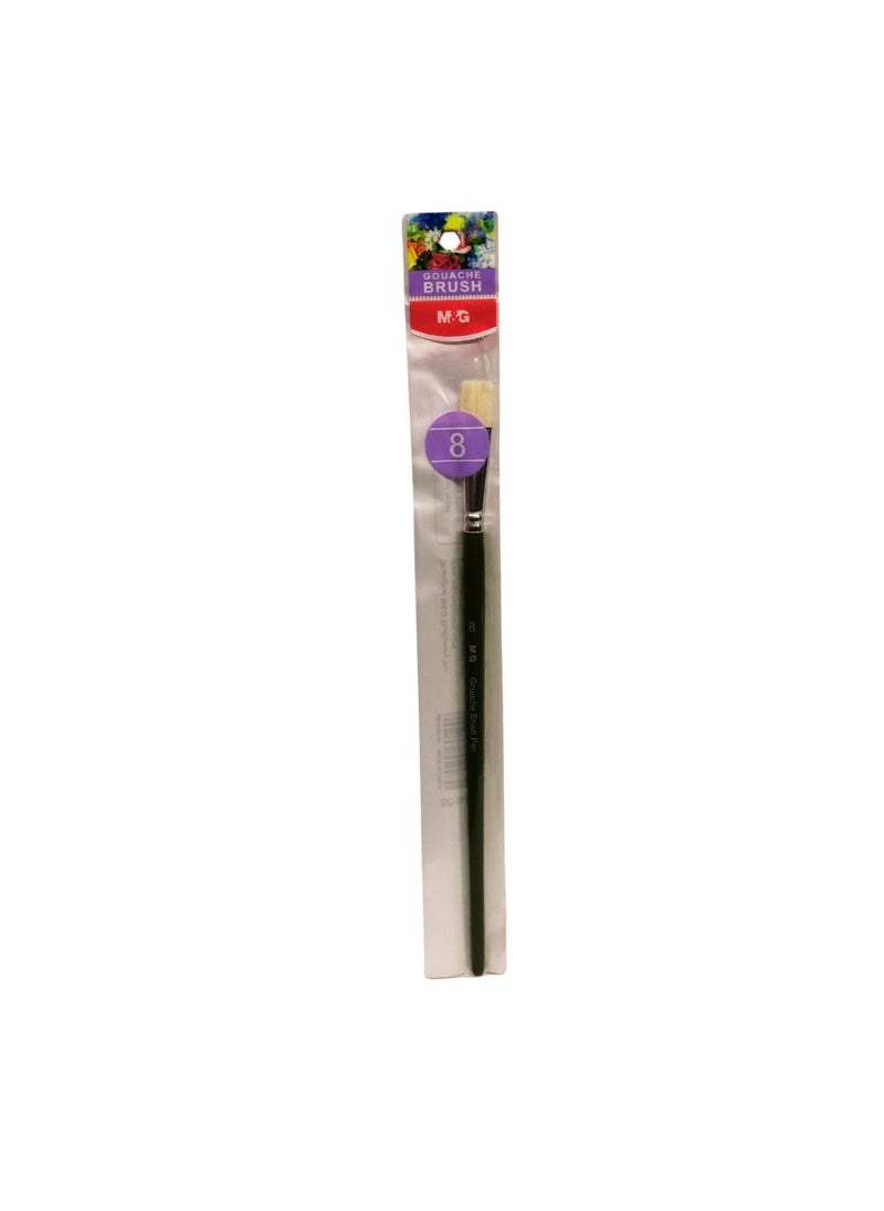 M&G M&G Chenguang Eco-Friendly Material Brush for Artist Oil Painting Size 8 - 1pcs - No:ABH978D3A  - Image 1