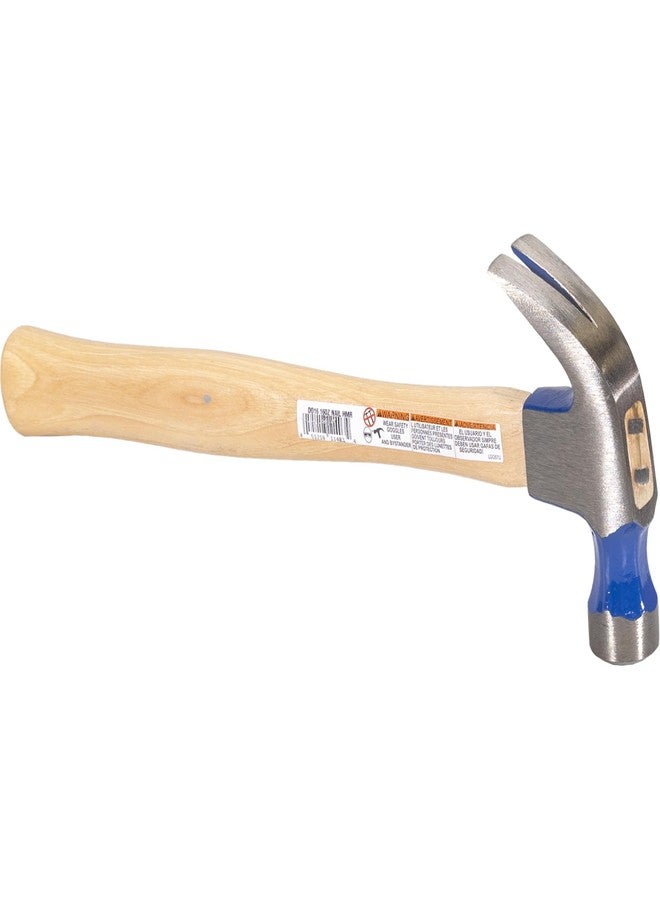 VAUGHAN Curved Claw Nail Hammer, Hickory Handle, 16 oz, Made In The USA, DO16, VN11403 - Image 2