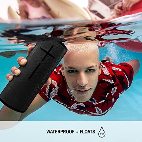 Ultimate Ears مكبر صوت بلوتوث محمول Ultimate Ears MEGABOOM 3 (صوت قوي + باس مدوي، بلوتوث، زر سحري، مقاوم للماء، بطارية 20 ساعة) - أسود ليلي، كبير - Image 3
