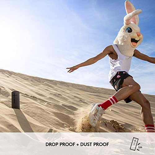Ultimate Ears مكبر صوت بلوتوث محمول Ultimate Ears MEGABOOM 3 (صوت قوي + باس مدوي، بلوتوث، زر سحري، مقاوم للماء، بطارية 20 ساعة) - أسود ليلي، كبير - Image 4