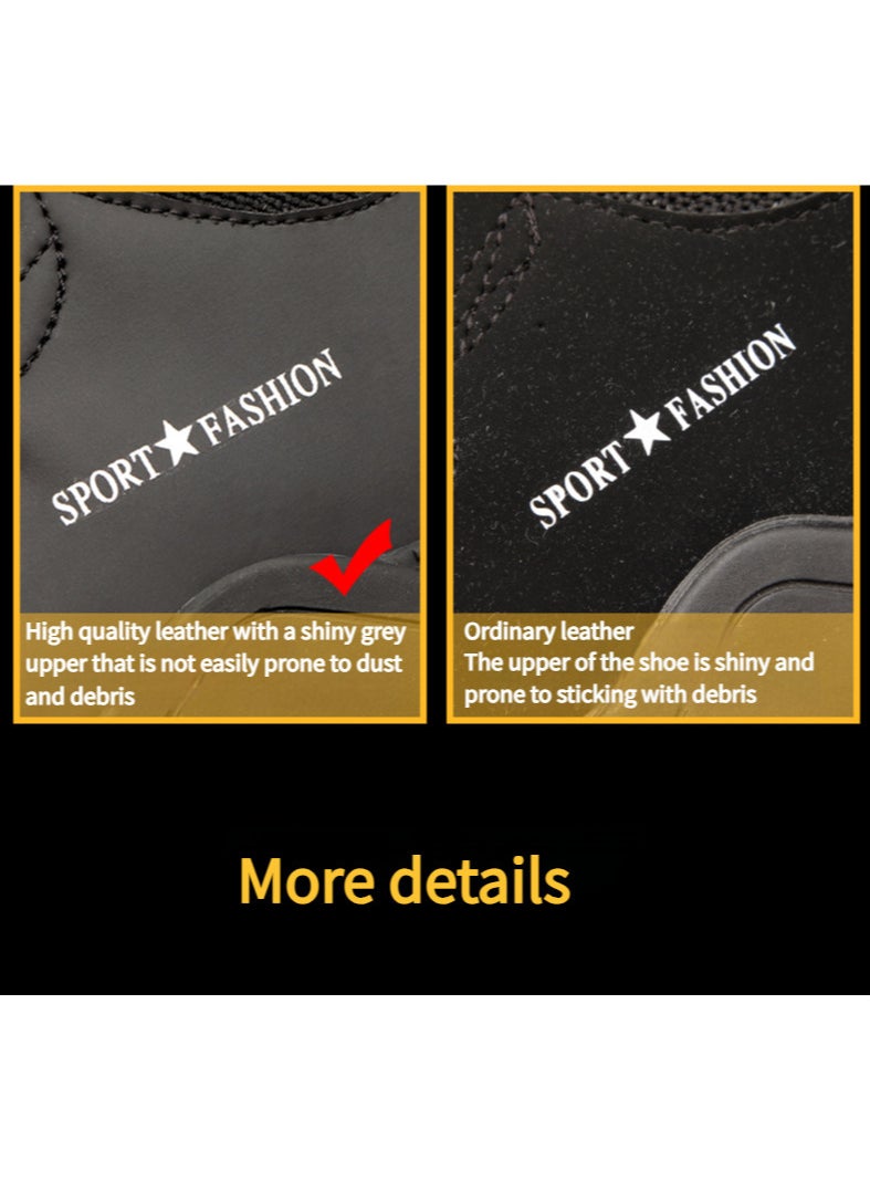 Verci - Steel Toe Sneakers for Men Comfortable Safety Shoes Non Slip Steel Toe Shoes Warehouse Industry Contstruction Lightweight Puncture Proof Breathable Mens Women Work Shoes Breathable Safety Vests(41 EUR) - Image 1
