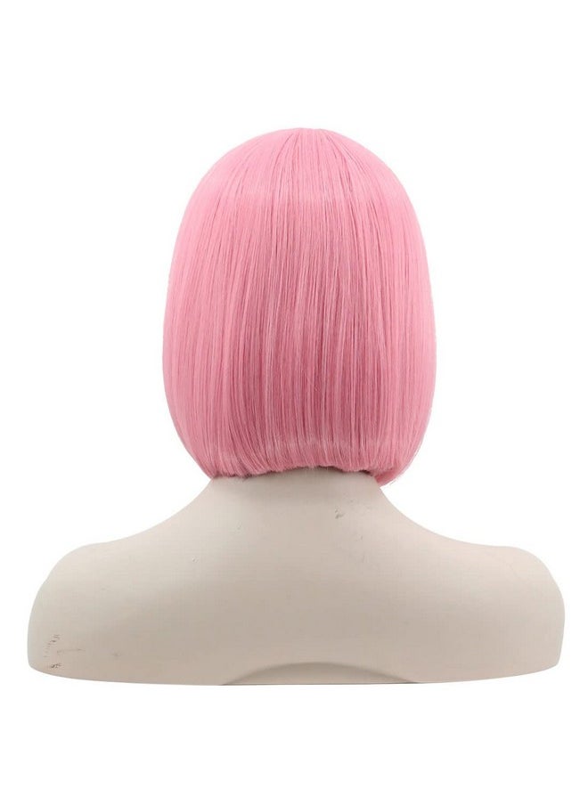 Short 12 Inches Straight Synthetic Cosplay Wig For Women (Pink1) - pzsku/Z31571BE852094C59B670Z/45/_/1719052345/b6bde028-ffe1-4961-ac37-c1d68f7867d8