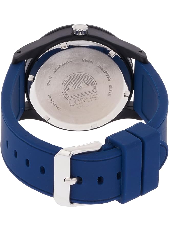 لوراس ساعة رياضية للرجال بسوار من السيليكون Rh915Mx9 - Image 2