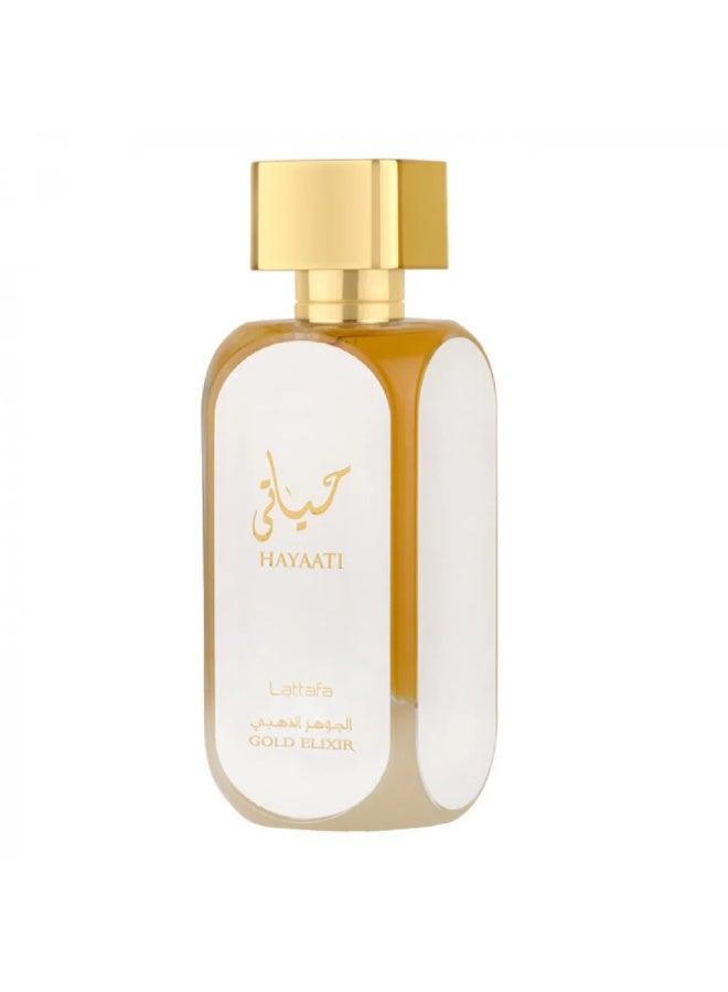 Lattafa Hayati Perfume, Golden Essence by Lattafa for Women, Eau de Parfum 100ml - Image 2