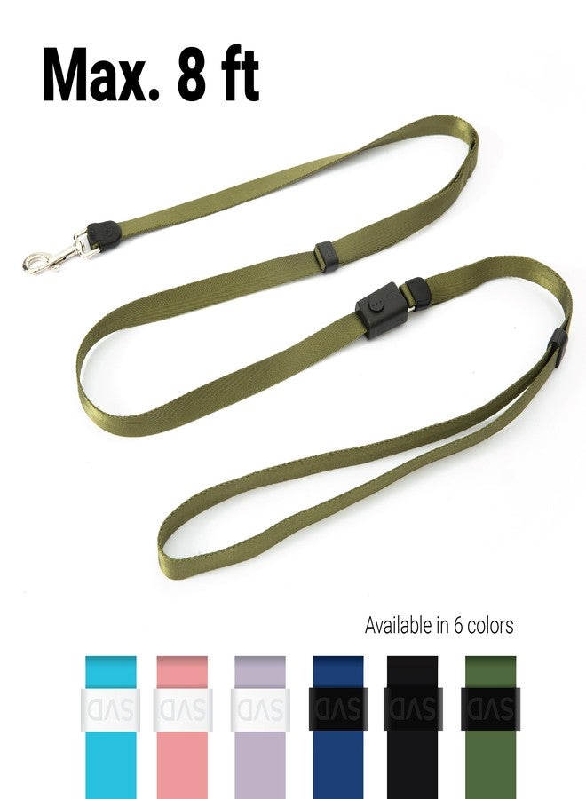 SVD.PET 4-in-1 Hands Free Dog Leash, Versatile Crossbody Dog Leash with Easy Release Buckle, Easy Adjust Waist Dog Leash to Fit Your Body and Waist for Walking, and Running Your Dog (Army Green) - Image 2