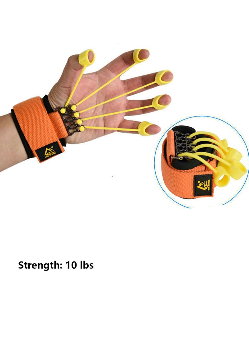 Generic Silicone finger flexion and extension trainer, finger extension exerciser, rehabilitation training equipment (10 pounds)  - Image 2