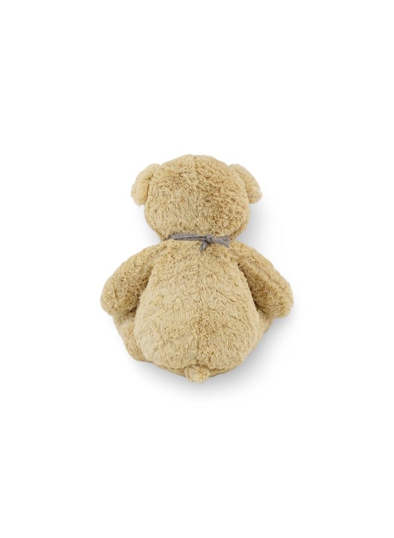 Large Fur Teddy Bear Plush Toy - Beige - Image 1