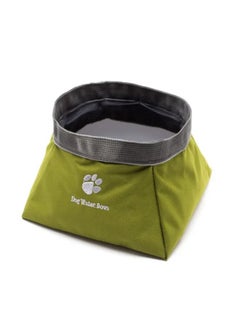 Dog Bowl Pet Cat Feeder Travel Out Door Foldable Supplies Reflective Nylon Fabric Double Bowls Rascal Dog Water & Food Feeder Green Set Of 1 - pzsku/Z3157BED51008EFFD5B51Z/45/_/1728308969/976e915e-a5d1-4b0b-80ff-574aefb4ac05