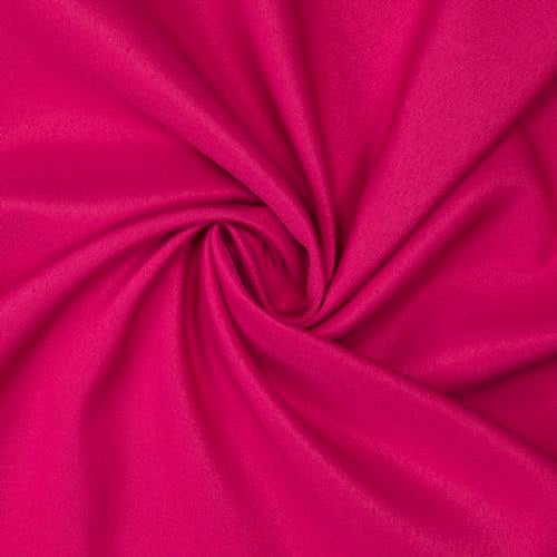 Gee Di Moda Rectangle Tablecloth - 70 x 120 Inch Fuchsia Table Cloth for 6 or 8 Foot Rectangle Table - Heavy Duty Washable Fabric - for Buffet Table, Holiday Party, Dinner, Wedding & Baby Shower - Image 4