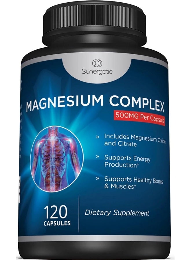 Sunergetic Premium Magnesium Citrate Capsules - Image 1