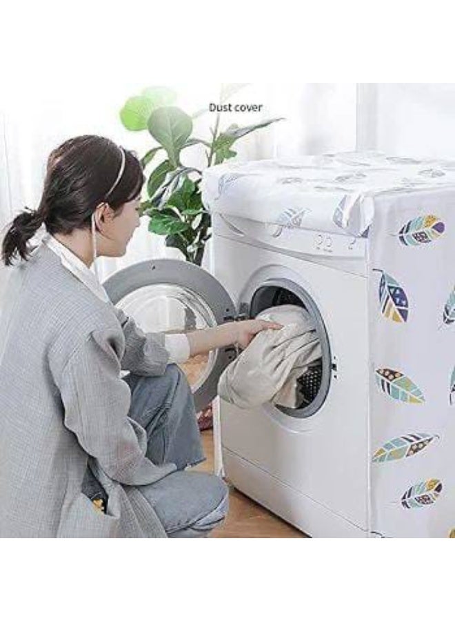كفر مشمع غسالة اتوماتيك مقاوم للماء وتر بروف تحميل امامي - Image 3