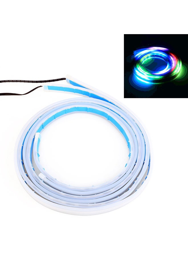 Loquat 1.5m Car Auto Universal Colorful Door Edge Light With SMD-5050 Lamps Decorative Lamp DC12V 17W - Image 2