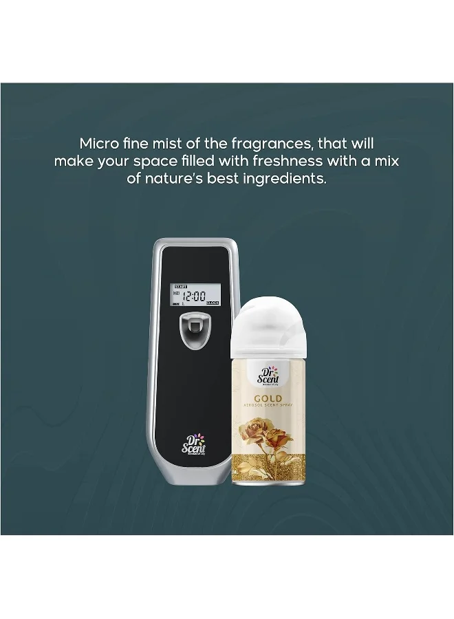 Dr Scent Dr Scent Breeze of Joy Air Freshener Gold Aerosol Spray (300ml)