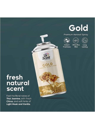 Dr Scent Breeze of Joy Air Freshener Gold Aerosol Spray (300ml) - view 3