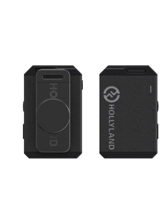 Hollyland LARK MAX DUO ALL-IN-ONE WIRELESS LAVALIER MICROPHONE SYSTEM LARK MAX black - Image 5