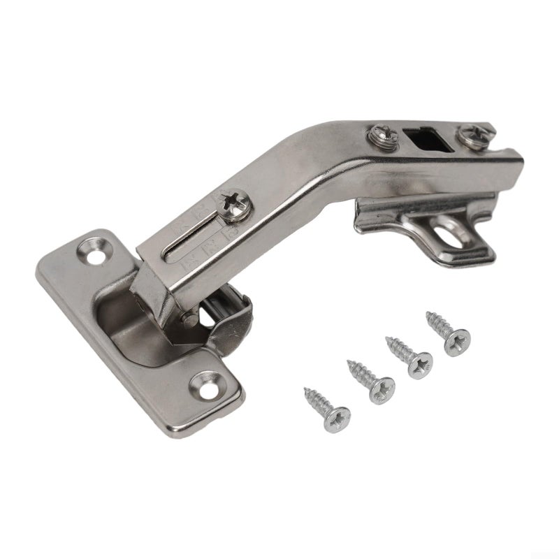 135 Degree Corner Concealed Cabinet Hinge Adjustable Silver Cold Rolled Steel - Image 3
