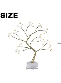 Quace Quace Pearl Bonsai Tree Copper Light  - Image 3