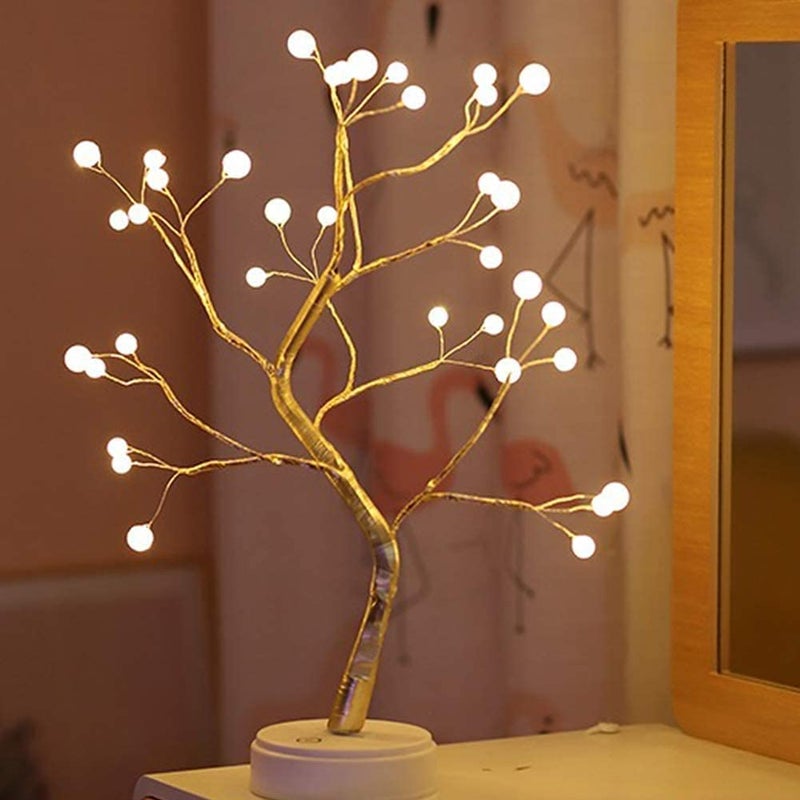 Quace Pearl Bonsai Tree Copper Light - Image 2