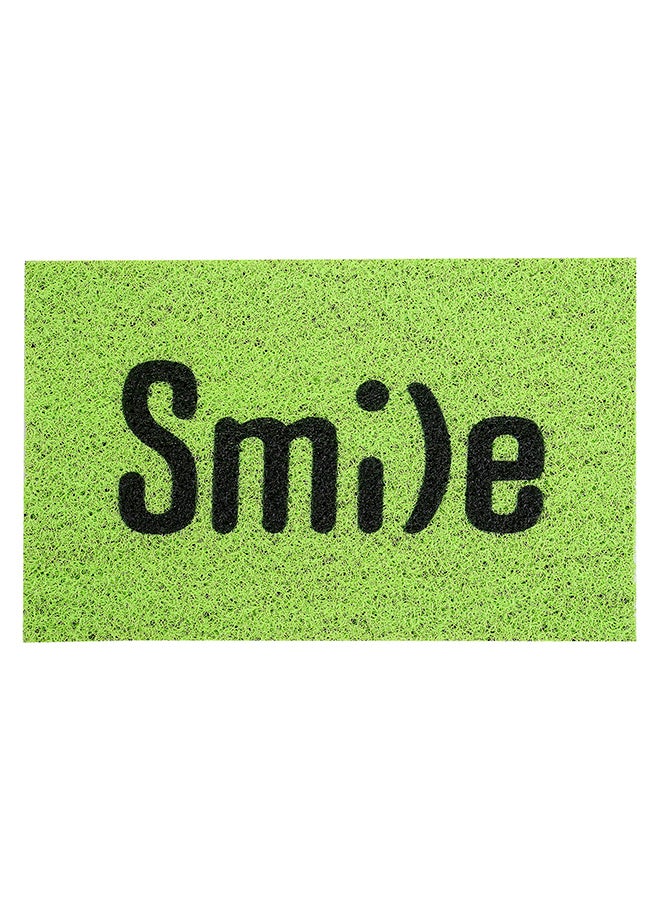 ستيتس Status Contract Anti Slip Front Door Pvc Mat | (38 X 58 Cm) Living Room Rug For Entrance Doors Pvc Floor Mats For Home (Smile2) - Image 2