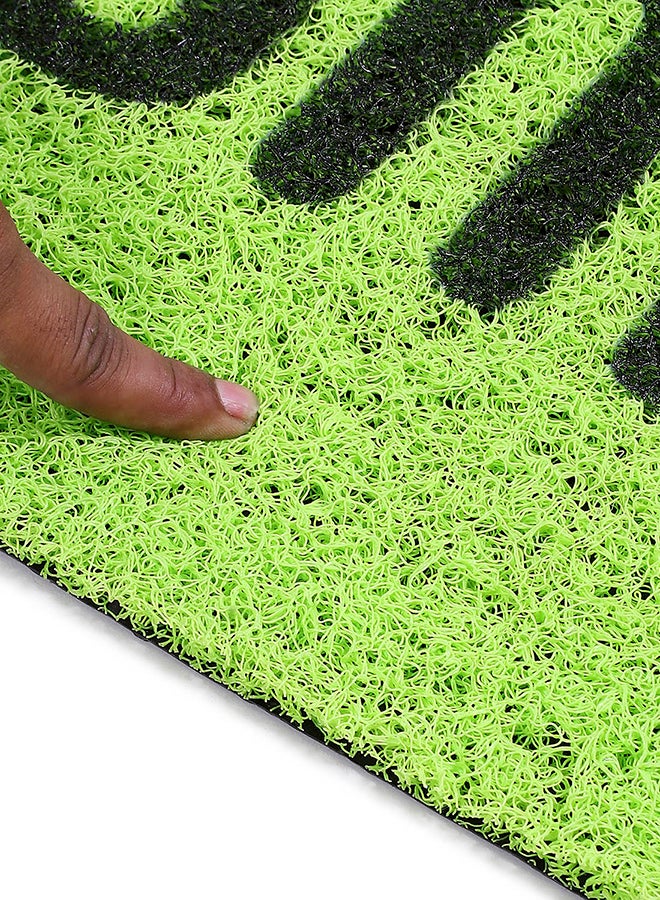 ستيتس Status Contract Anti Slip Front Door Pvc Mat | (38 X 58 Cm) Living Room Rug For Entrance Doors Pvc Floor Mats For Home (Smile2) - Image 4