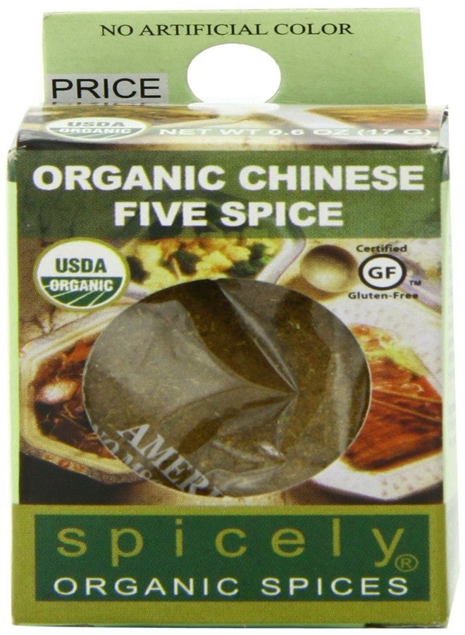 SPICELY Organic Chinese Five Spice, 0.4 OZ - Image 1
