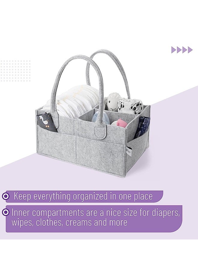 Gonice Baby Organizer, Car Diaper Caddy, Baby Caddy Organizer, Portable Diaper Caddy, Diaper Organizer  - Image 2