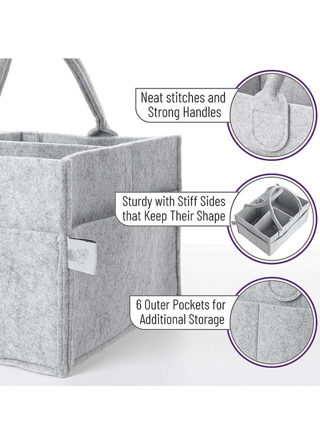 Gonice Baby Organizer, Car Diaper Caddy, Baby Caddy Organizer, Portable Diaper Caddy, Diaper Organizer  - Image 4