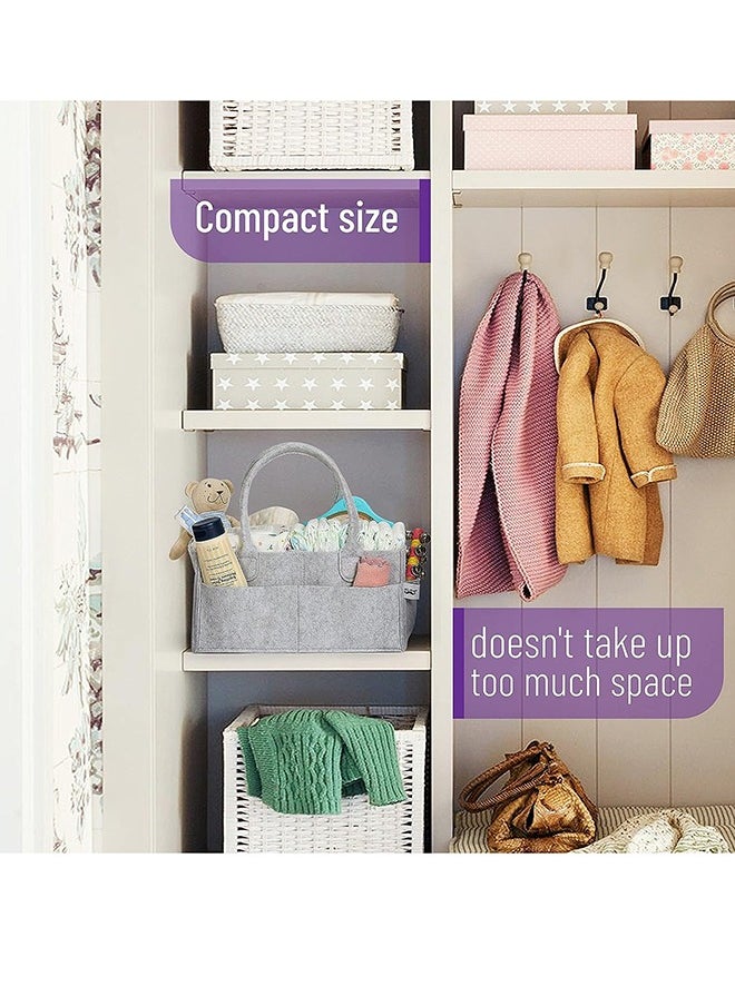 Gonice Baby Organizer, Car Diaper Caddy, Baby Caddy Organizer, Portable Diaper Caddy, Diaper Organizer  - Image 5