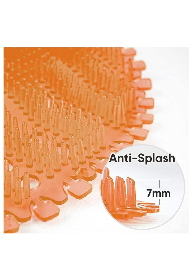 5 Pack Scented Urinal Screens Deodorizer With Anti-Splash Bristles Men Bathroom Deodorizer Waterless Toilet Anti Splash Urinal For Public Restrooms And Fits Most Brand Urinals - Image 4