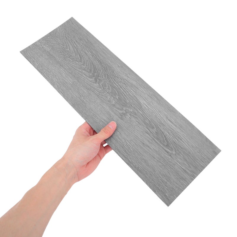 32pcs Floor Tiles: Peel And Stick Wood Grain Wallpaper Self-Adhesive Pvc Decorative Tile Stickers For Kitchen Bathroom Renovation Wall Covering - Image 2