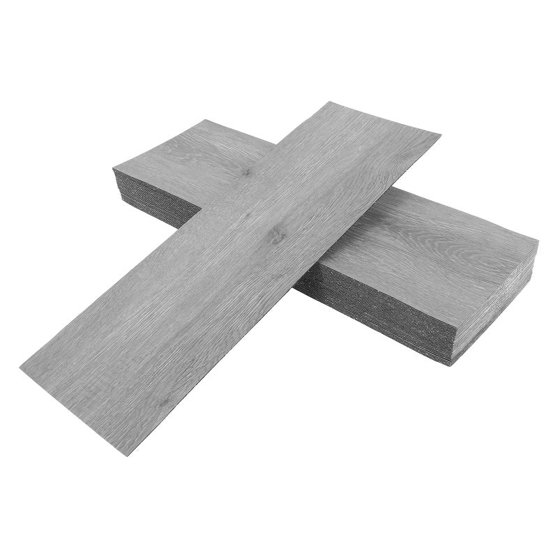 32pcs Floor Tiles: Peel And Stick Wood Grain Wallpaper Self-Adhesive Pvc Decorative Tile Stickers For Kitchen Bathroom Renovation Wall Covering - Image 3
