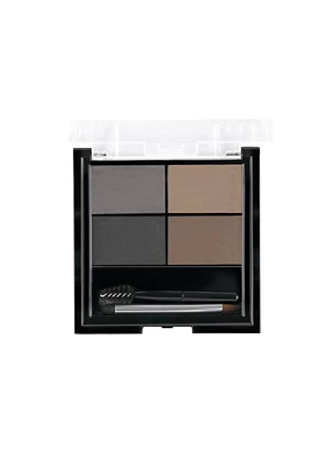 Mars - Instant Eyebrow Powder Cake And Brush 8 G (Smoky545) - Image 1