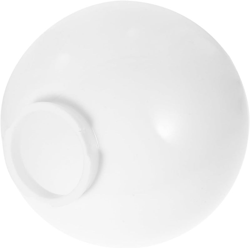 Garneck Acrylic Milk White Globe Lamp Shade Outdoor Lamp Cover Replacement for Wall Lanterns Post Light Fixtures Softens Light Eye Protection - Image 1