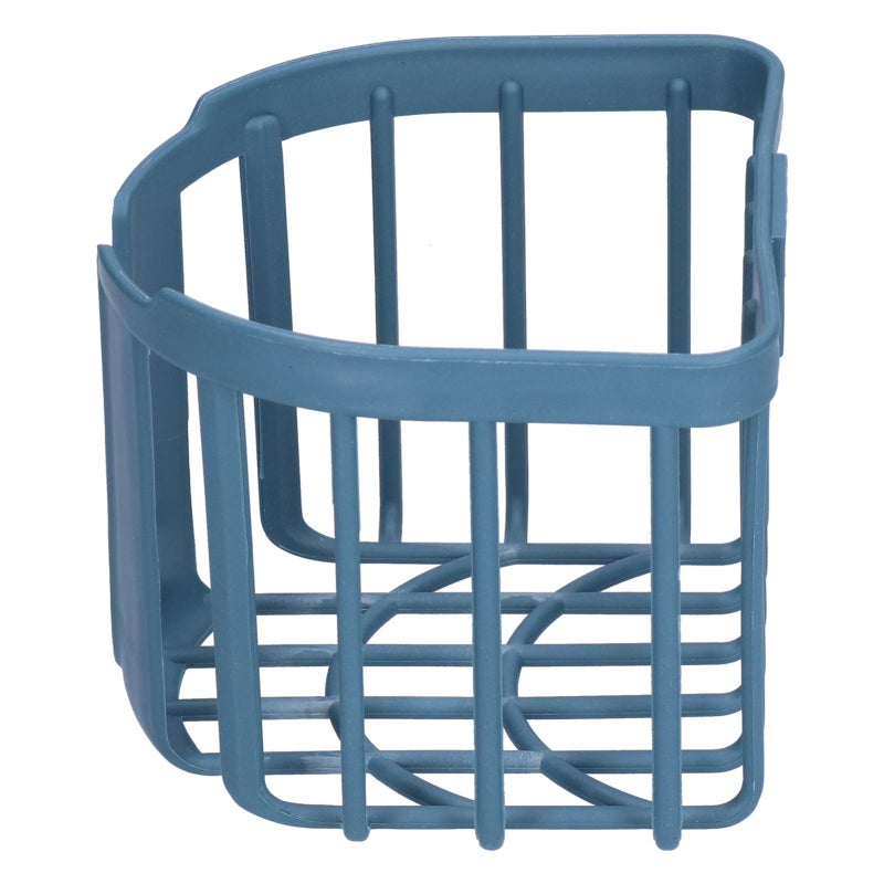 Toilet Paper Holder Dark Blue ABS Material Easy To Install No Damage Wall Mounted Organizer for Bathroom Kitchen Living Room Office - Image 2