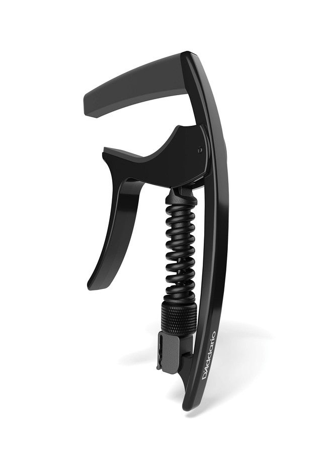 D'Addario Tri-Action Capo, Black - Image 1