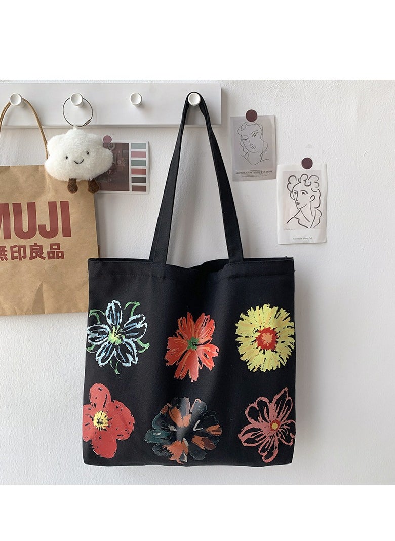 Taoqiao Women canvas Tote Bag  - Image 2