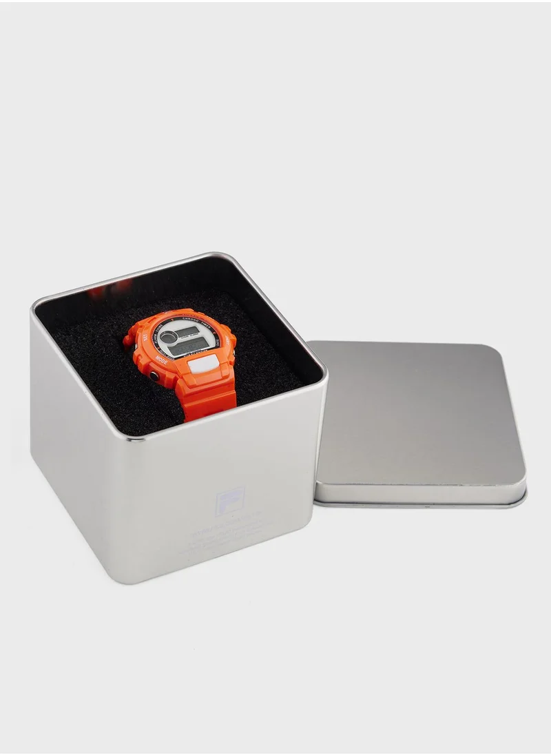 FILA Kids Reinterpret 70'S Digital Watch