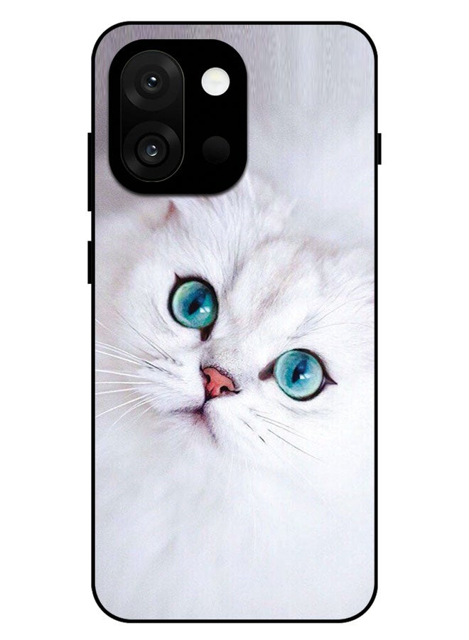 الصيد العين غطاء حماية مطبوع لهاتف OnePlus 13T - عيون قطة زرقاء - Image 1